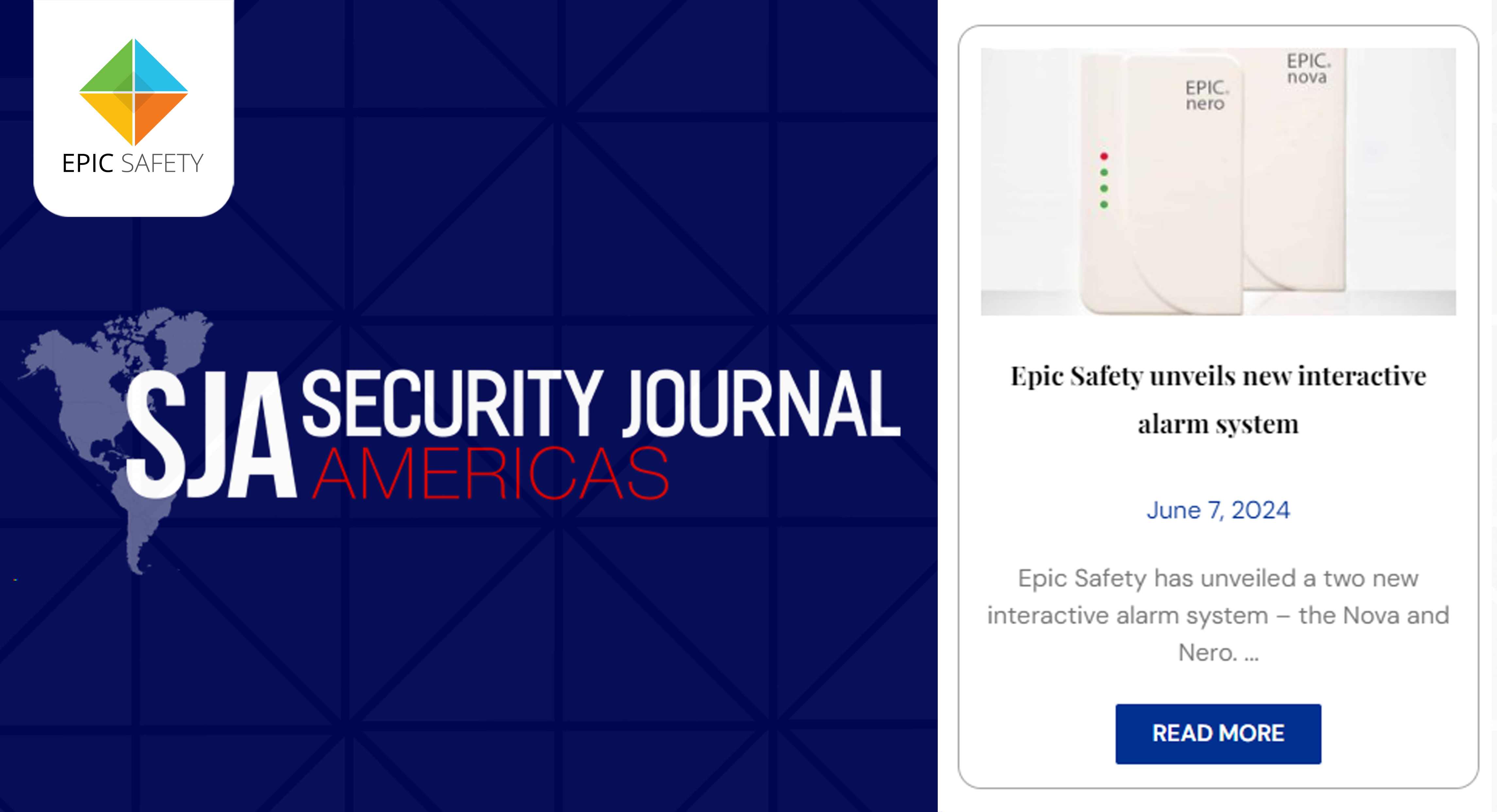 Epic Safety Products Featured in Security Journal Americas