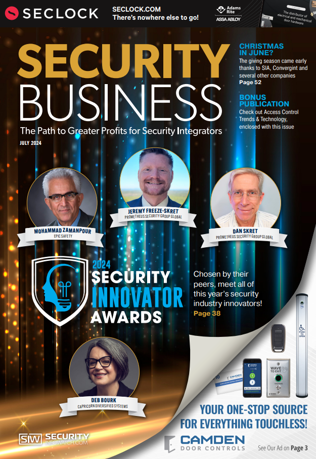 Security Business Magazine Innovators Award 2024