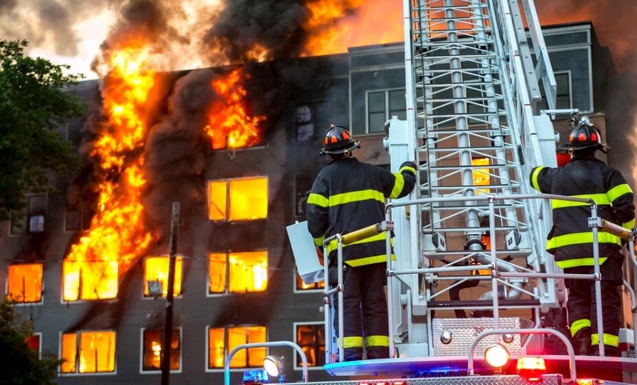 commercial-building-on-fire